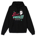 Elvis Presley Unisex Adult Official Elvis Presley Merch Blue/Black Logo Hoodie