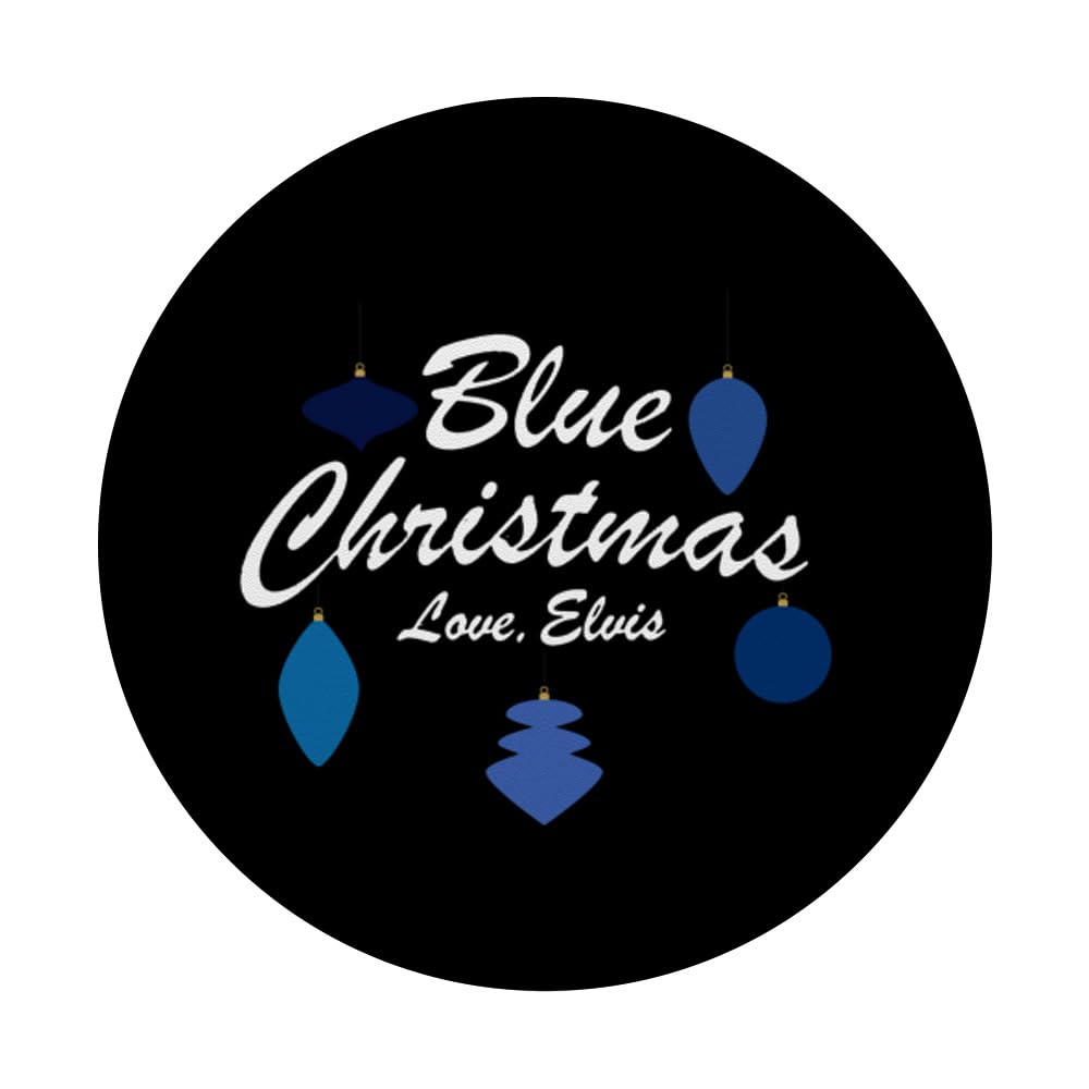 Elvis Presley Official A Blue Christmas Love, Elvis PopSockets Standard PopGrip - image 3