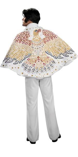 Rubies Elvis Presley Cape for Adults, Men's Costume - image 3