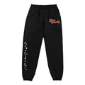 Elvis Presley Unisex Adult Official Elvis Presley Merch Red/Black Logo Sweatpants
