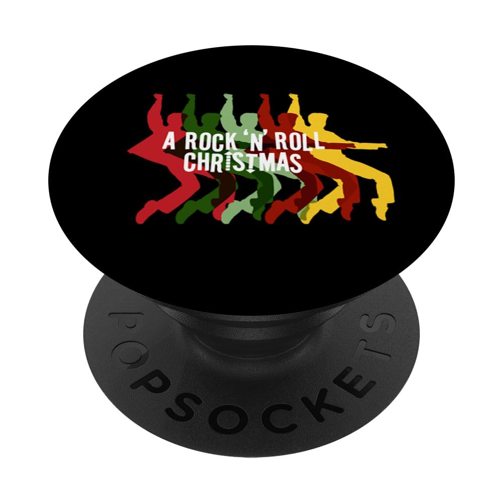 Elvis Presley Official A Rock 'N' Roll Christmas Silhouette PopSockets Standard PopGrip