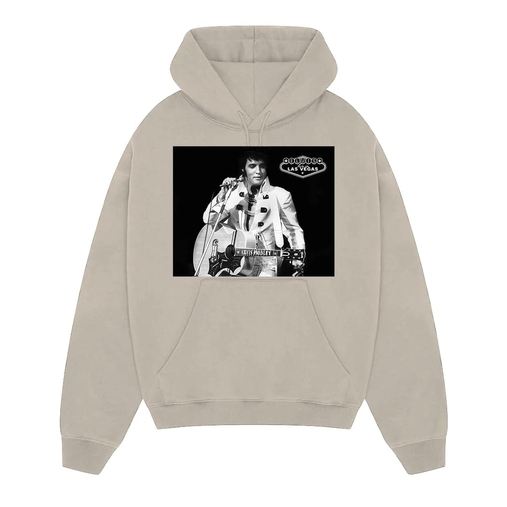 Elvis Presley Unisex Adult Offical Merch Las Vegas Hoodie