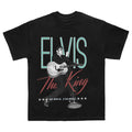 Elvis Presley Unisex Adult Official Elvis Presley Merch the King T-Shirt