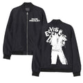 Elvis Presley Unisex Adult Official Merch King of Rock Midnight Bomber Jacket