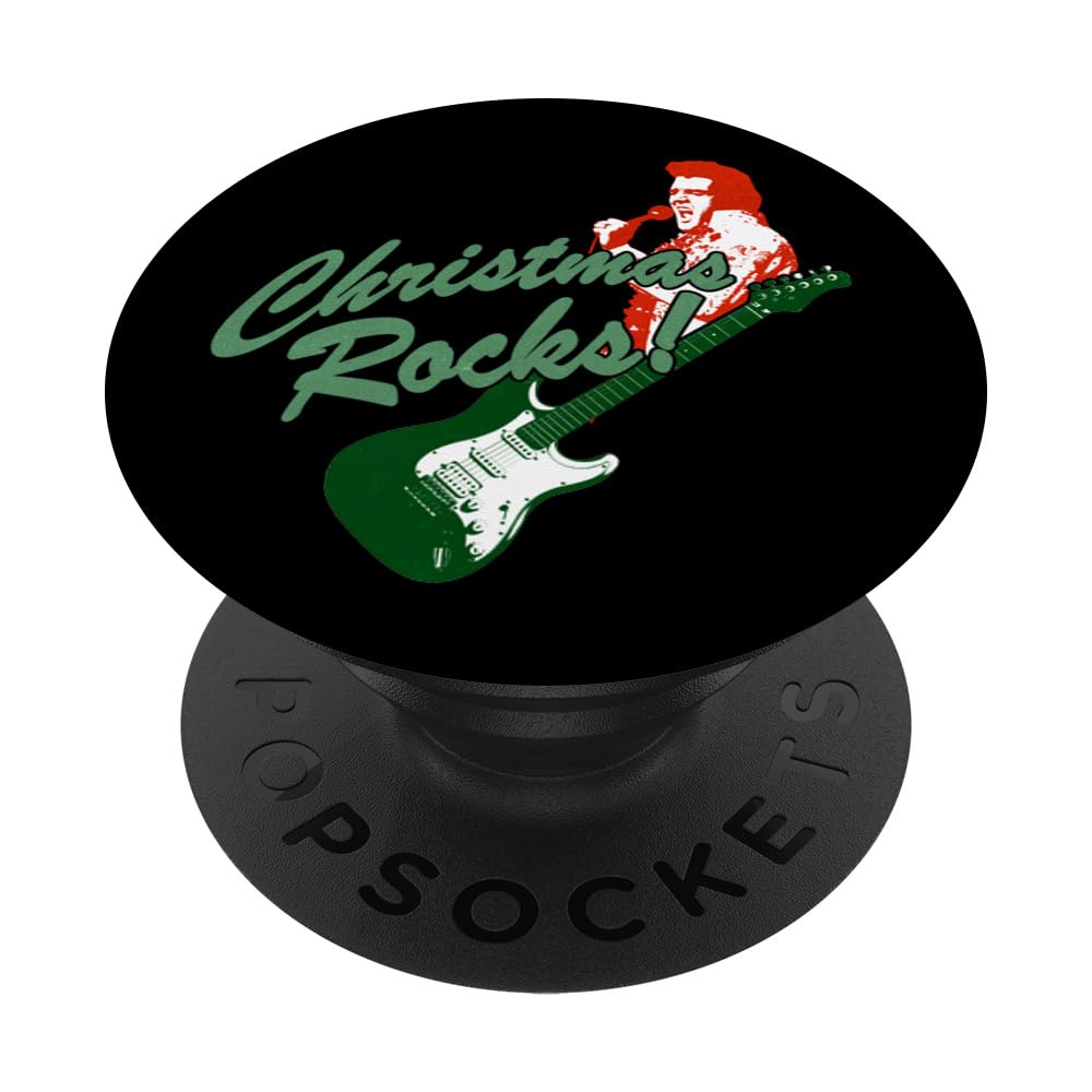 Elvis Presley Official Christmas Rocks! PopSockets Standard PopGrip