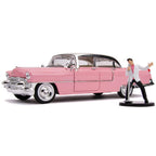 Jada Elvis 1:24 1955 Cadillac Fleetwood Die-cast Car Pink with 2.75" Elvis Figure, Toys for Kids and Adults
