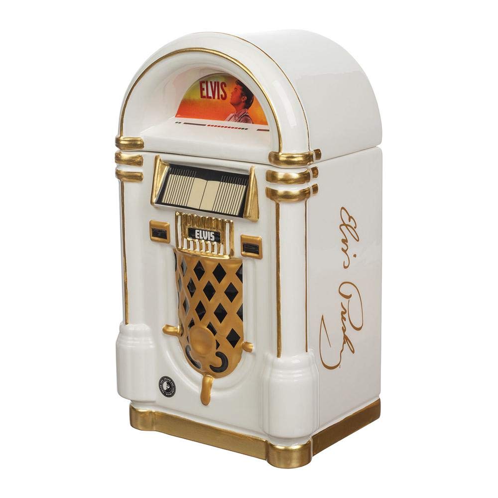 Elvis Presley Pop Icon Custom Sculpted Jukebox Cookie Jar