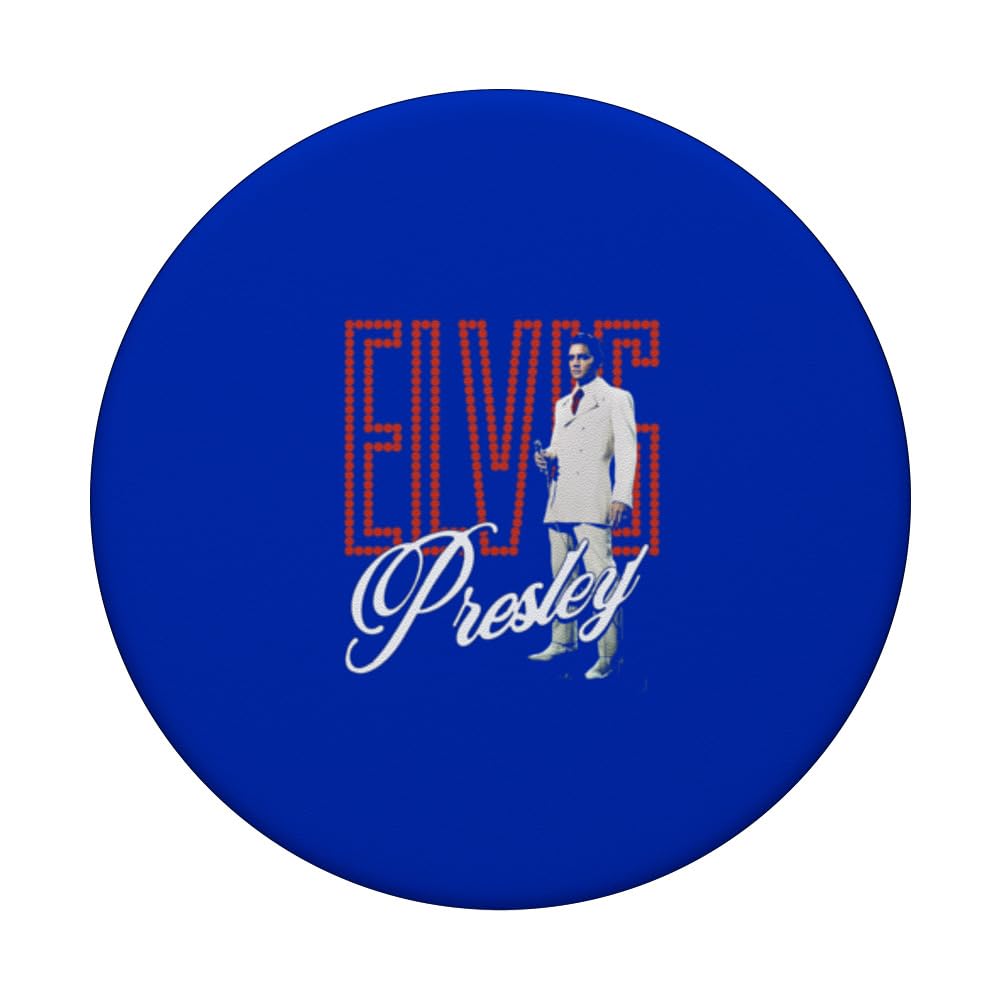 Elvis Presley Retro Lights PopSockets Adhesive PopGrip - image 3