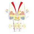 ELVIS PRESLEY ICONIC JUMPSUIT COSTUME OVERSIZED TEE, WHITE