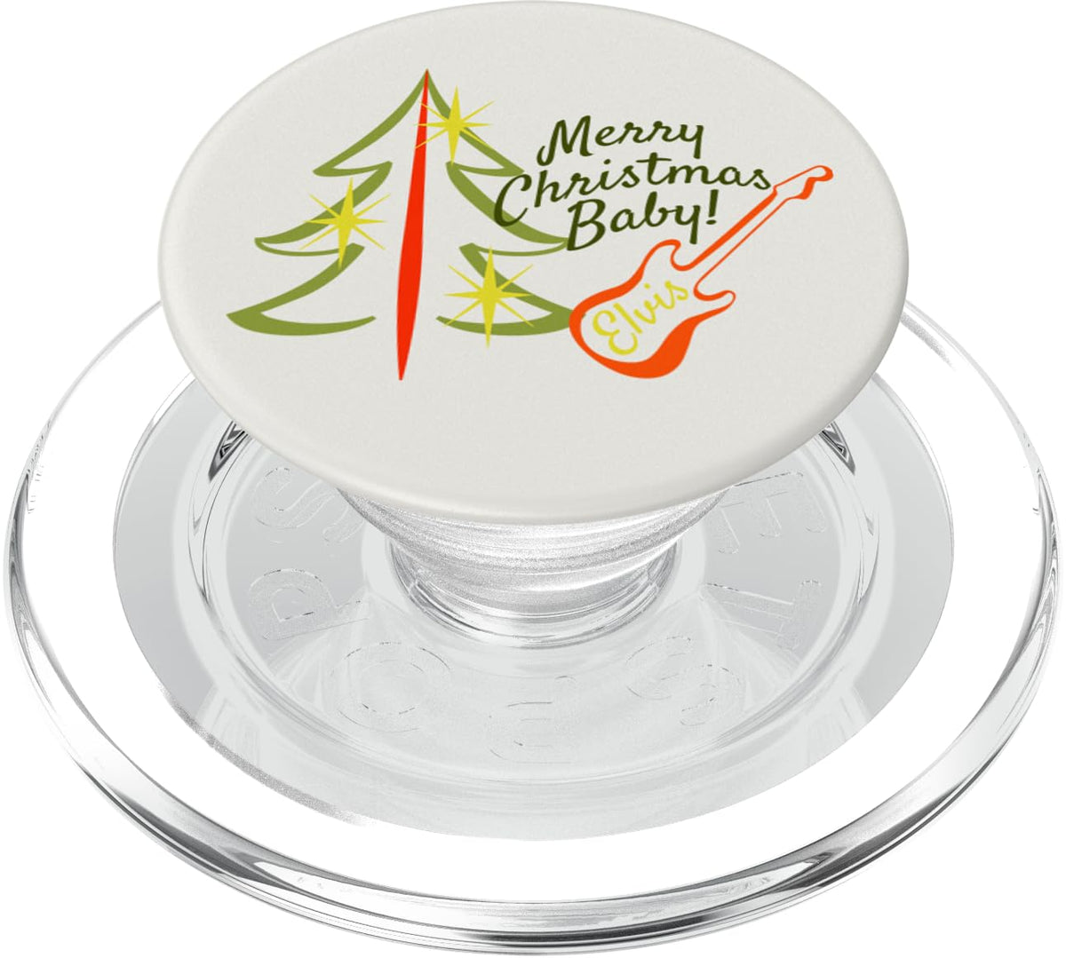 Elvis Presley Official Merry Christmas Baby! PopSockets Standard PopGrip - image 7