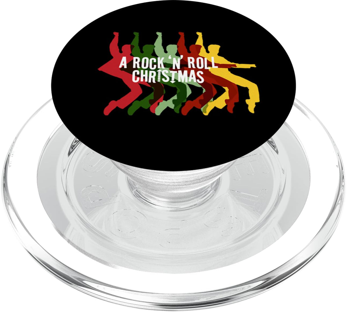 Elvis Presley Official A Rock 'N' Roll Christmas Silhouette PopSockets Standard PopGrip - image 7