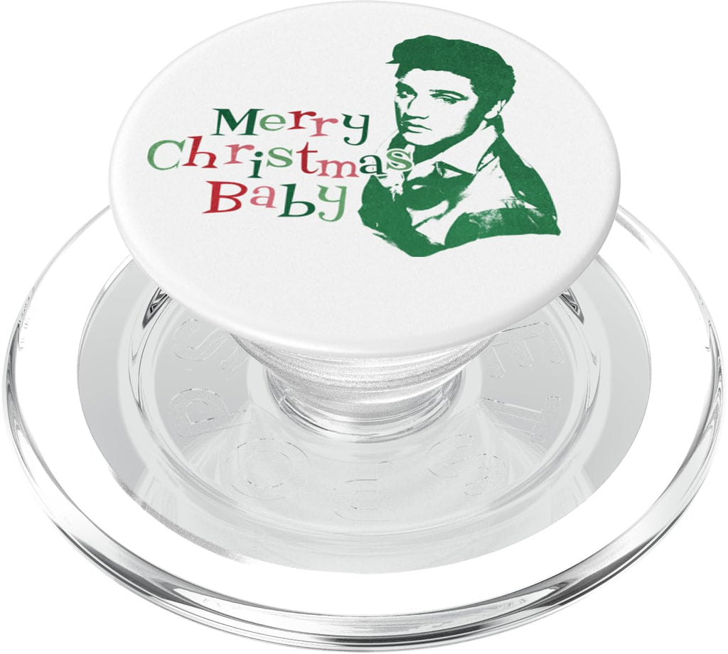 Elvis Presley Official Merry Christmas Baby Portrait PopSockets Standard PopGrip - image 7
