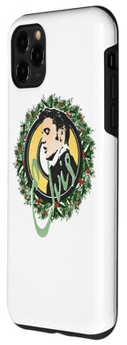 iPhone 11 Pro Max Elvis Presley Official Christmas Wreath Case - image 2