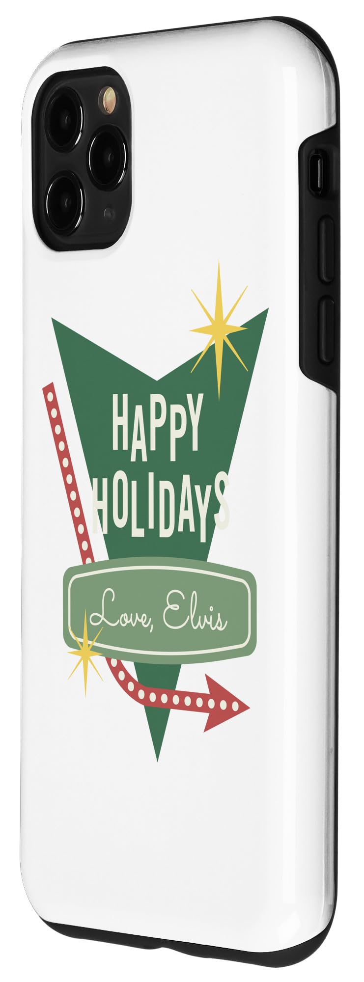 iPhone 11 Pro Max Elvis Presley Official Happy Holidays Love, Elvis Case - image 2
