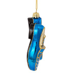 Kurt Adler Elvis Blue Suede Shoes Glass Ornament, 5" - image 4