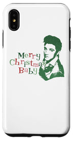 iPhone XS Max Elvis Presley Official Merry Christmas Baby Portrait Case