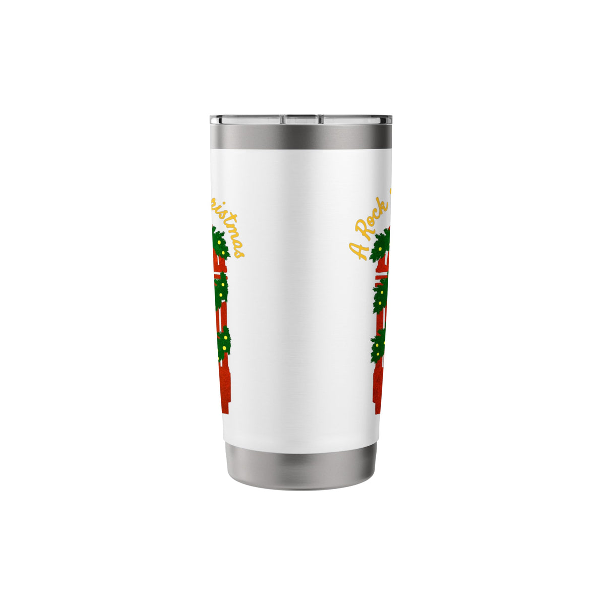 Elvis Presley Official A Rock 'N' Roll Christmas Juke Box Stainless Steel Insulated Tumbler - image 2