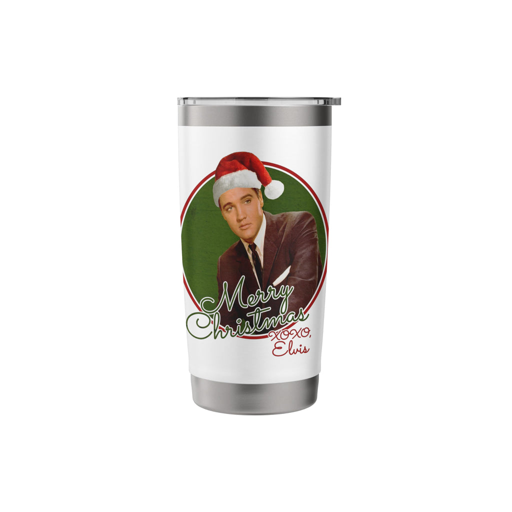 Elvis Presley Official Merry Christmas XOXO, Elvis! Stainless Steel Insulated Tumbler - image 3