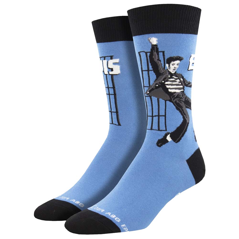 Men's Crew Socks Elvis Presley Jailhouse Rock