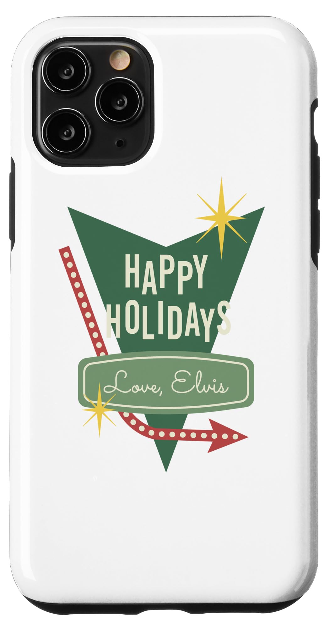 iPhone 11 Pro Max Elvis Presley Official Happy Holidays Love, Elvis Case - image 4