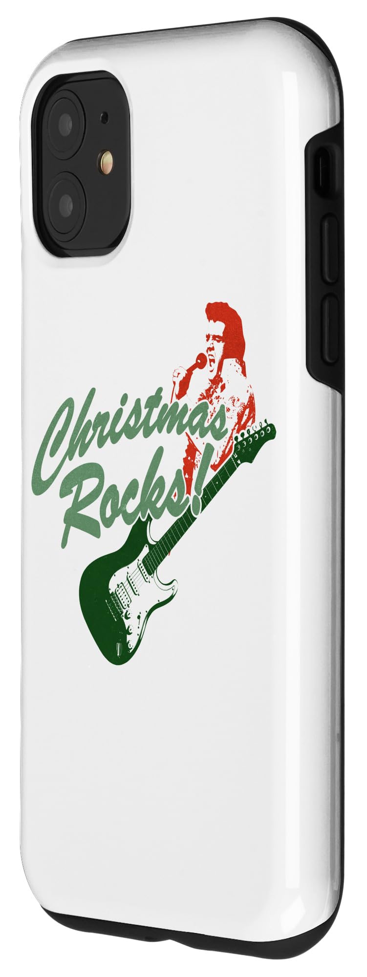 Elvis Presley Official Christmas Rocks! Guitar Case for iPhone 11 - image 2