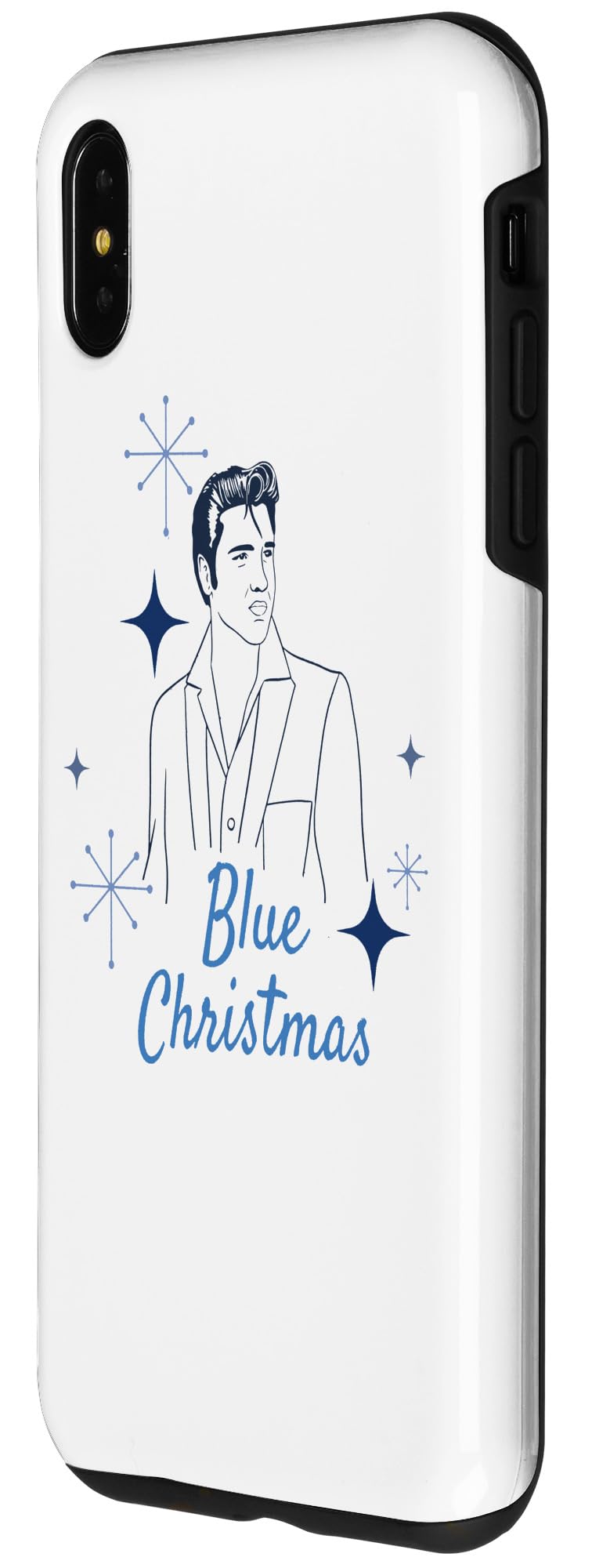 Elvis Presley Official Elvis Blue Christmas Case for iPhone XS Max - image 2