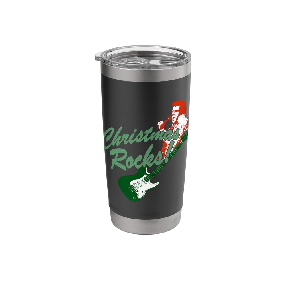 Elvis Presley Official Christmas Rocks! Stainless Steel Insulated Tumbler