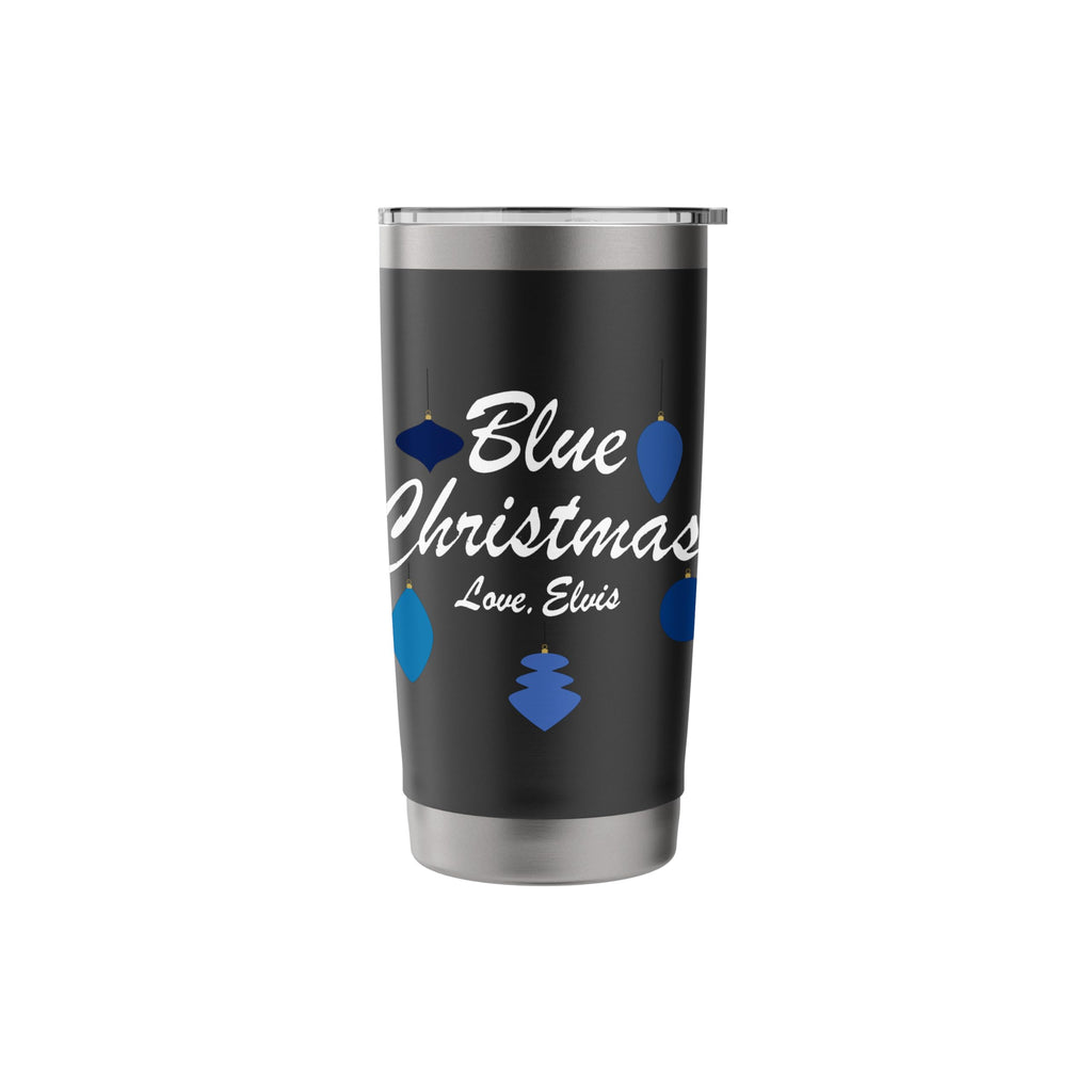 Elvis Presley Official Blue Christmas Love, Elvis Stainless Steel Insulated Tumbler - image 3