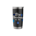 Elvis Presley Official Blue Christmas Love, Elvis Stainless Steel Insulated Tumbler - image 3