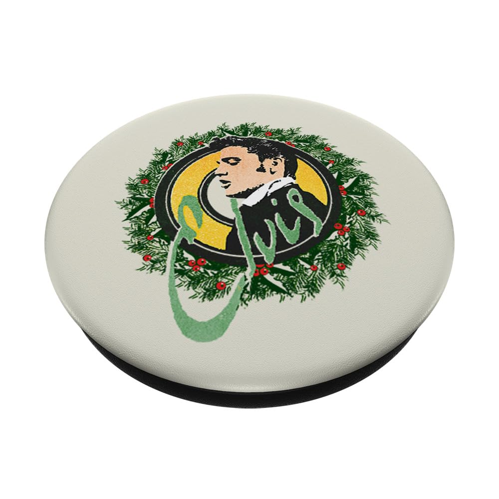 Elvis Presley Official Christmas Wreath PopSockets Standard PopGrip - image 2