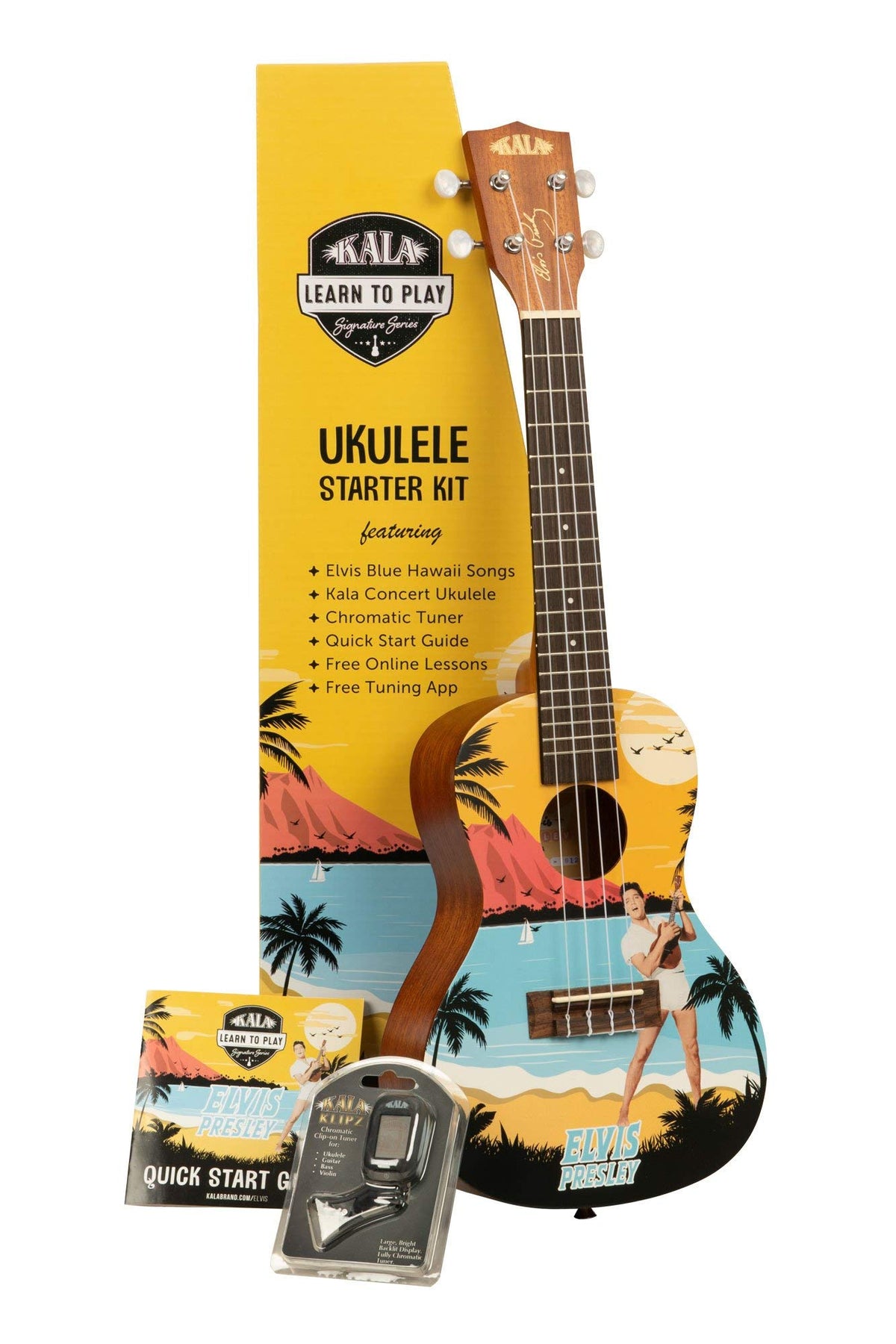 KALA, 4-String Ukulele, Right LTP-C-EBH