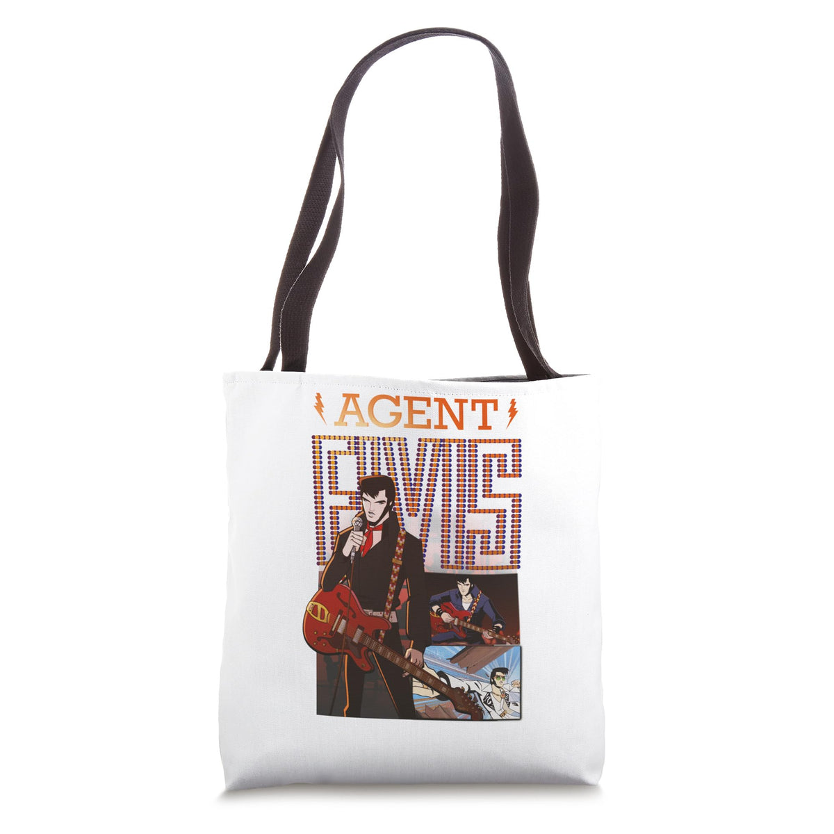 Agent Elvis Tote Bag