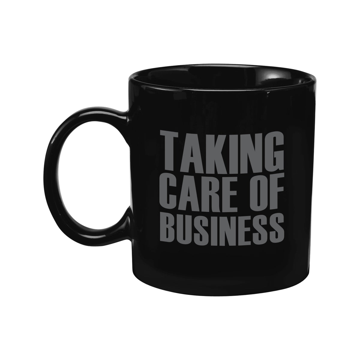Vandor Elvis Presley TCB 20 oz. Bas Relief Ceramic Mug, Black - image 3