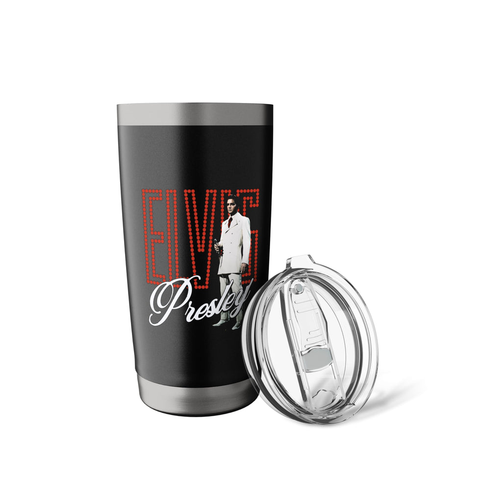 Elvis Presley Retro Lights Stainless Steel Insulated Tumbler - image 5