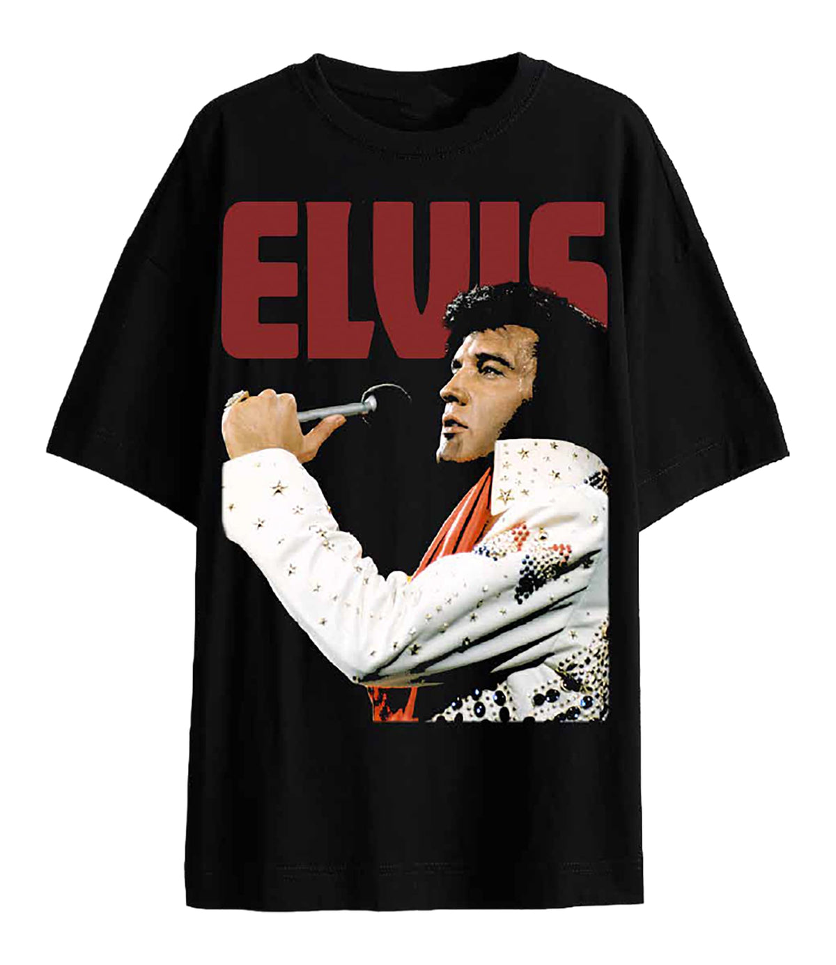 Elvis Presley Unisex Adult Official Merch Jumpsuit Stage T-Shirt