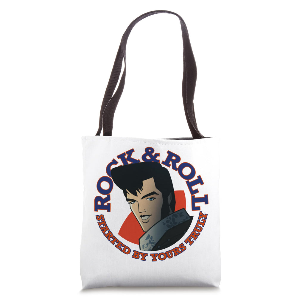 Agent Elvis Rock & Roll Tote Bag