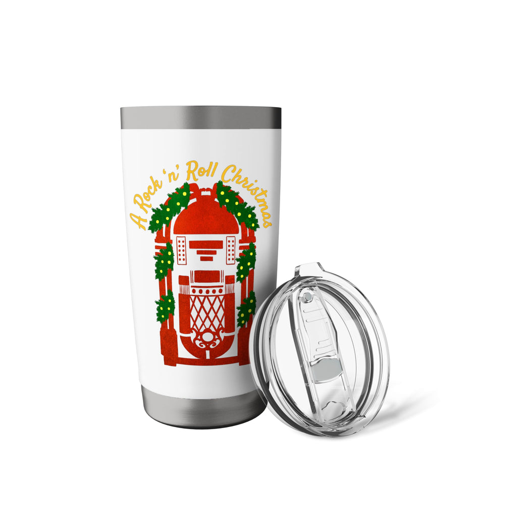 Elvis Presley Official A Rock 'N' Roll Christmas Juke Box Stainless Steel Insulated Tumbler - image 5