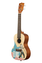 KALA, 4-String Ukulele, Right, Elvis Rockabilly Graphic LTP-C-ERB - image 3