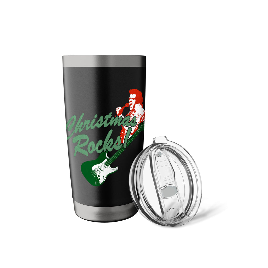 Elvis Presley Official Christmas Rocks! Stainless Steel Insulated Tumbler - image 5