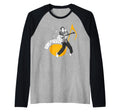 Elvis Presley Official Music Note Raglan Baseball Tee