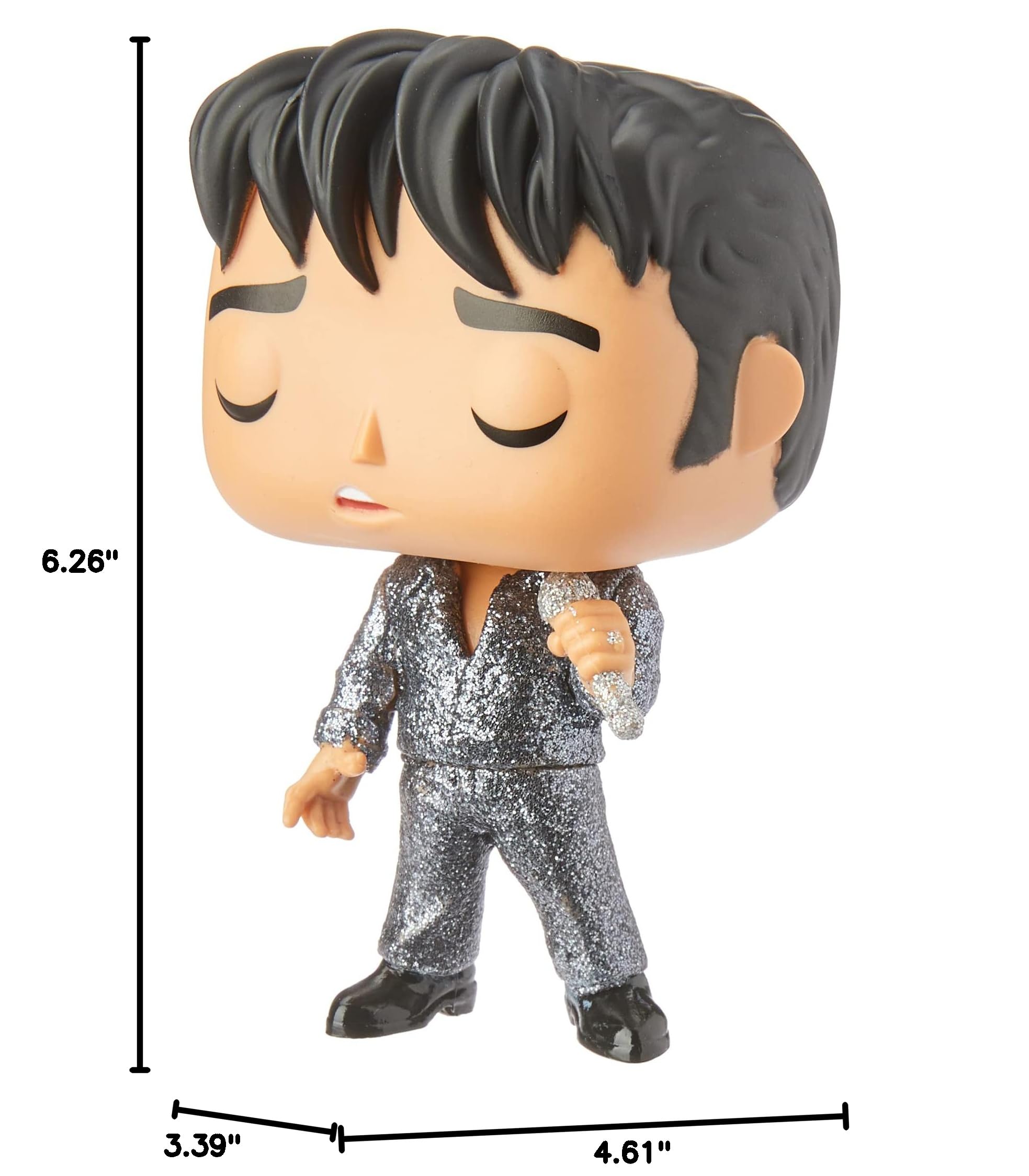 Funko Pop! Elvis Presley '68 Comeback Special Diamond Glitter