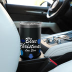 Elvis Presley Official Blue Christmas Love, Elvis Stainless Steel Insulated Tumbler - image 6