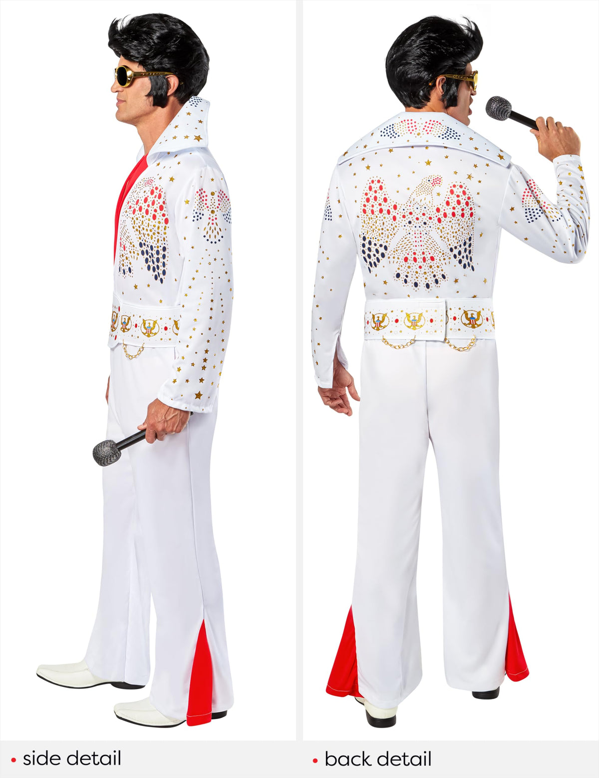 Rubies Men's Deluxe Aloha Elvis Costume - image 4