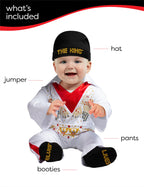 Rubies Elvis Presley Costume for Babies, Boy's Costume - image 5