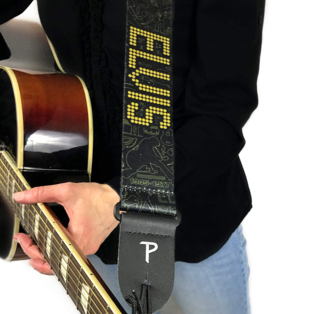Perri's Leather Ltd. Poly Pro Hootenanny Guitar Straps - image 5