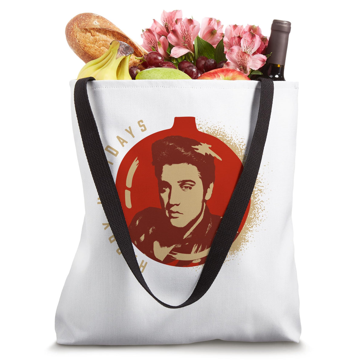 Happy Holidays Ornament Tote Bag - image 4
