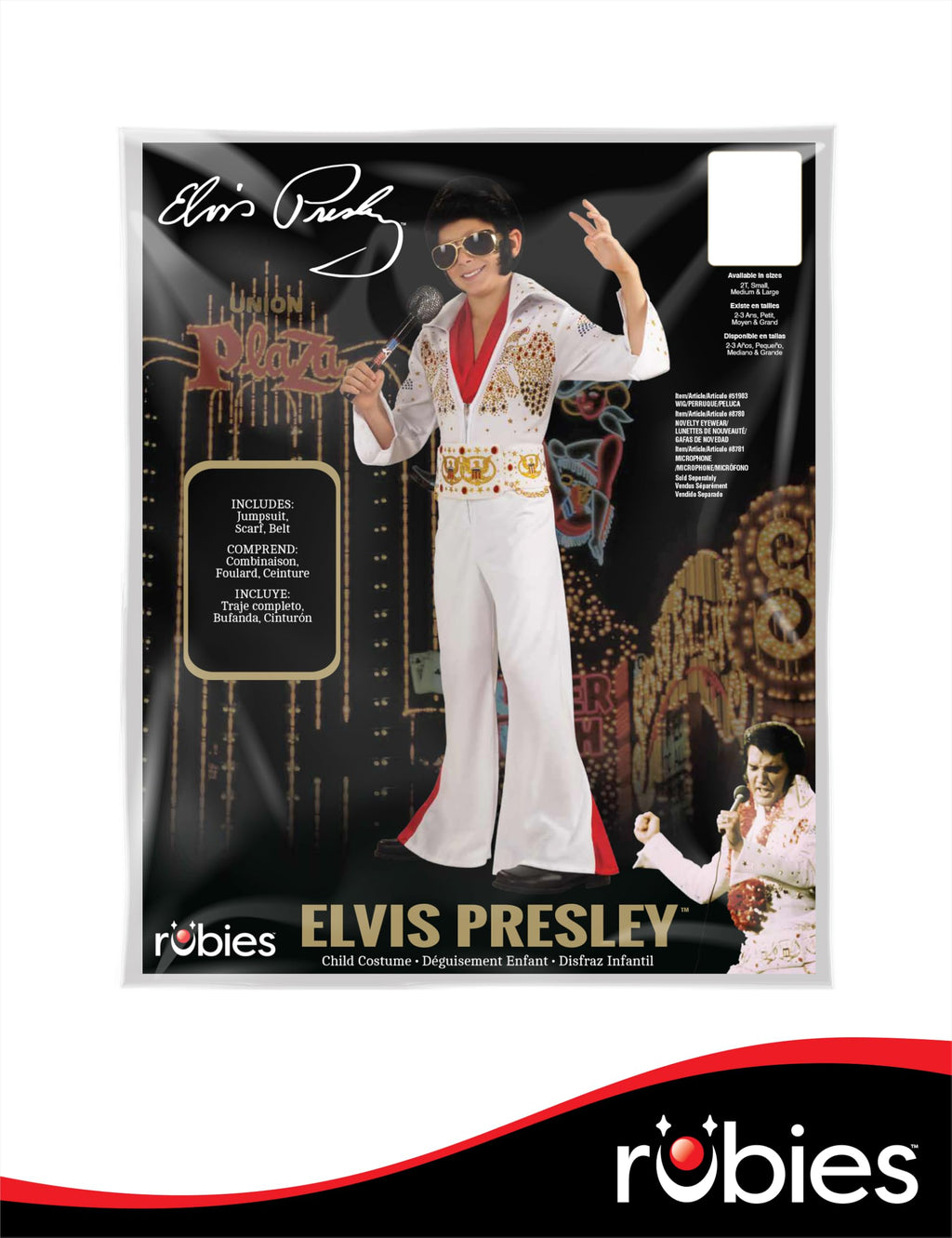 Rubies Elvis Presley Costume for Kids, Boy's Costume - image 7