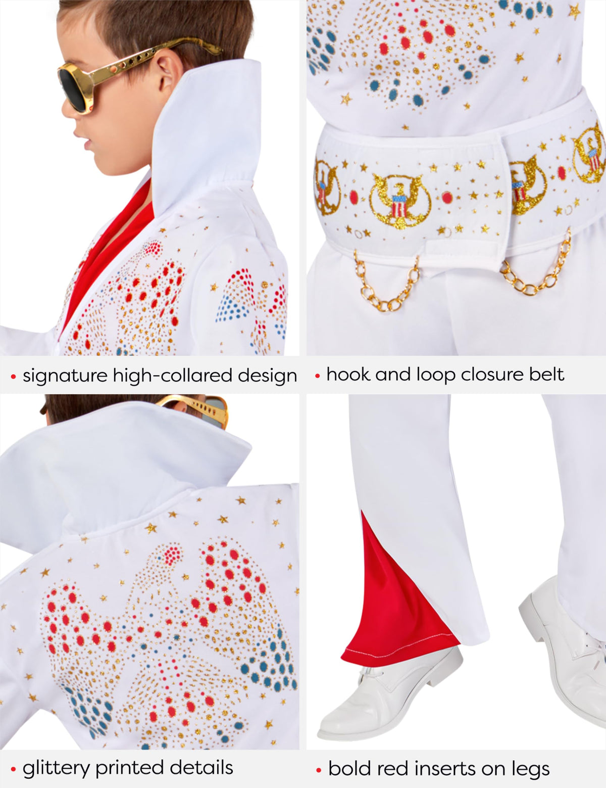 Rubies Elvis Presley Costume for Kids, Boy's Costume - image 5