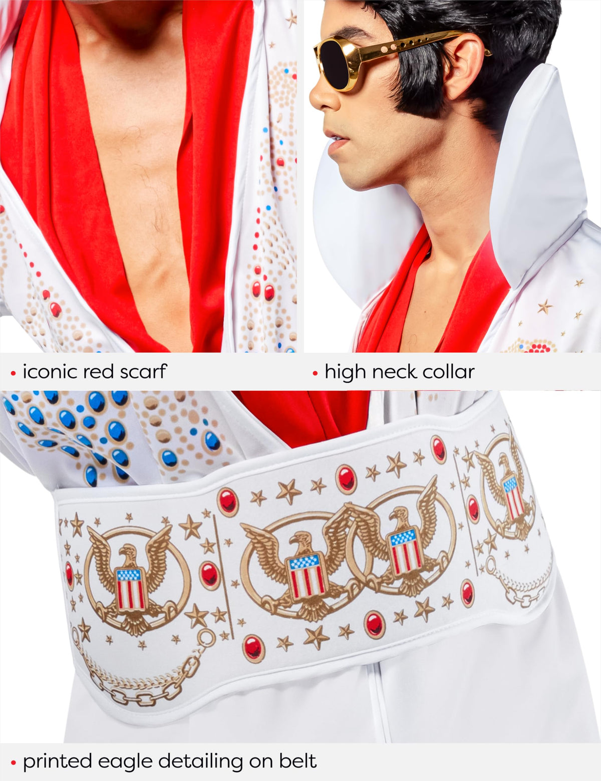 Rubies Elvis Presley Costume for Adults, Men's Costume - image 6