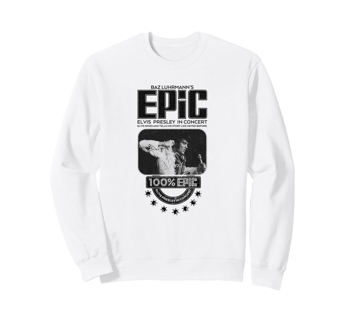 Elvis Presley EPiC 100 Percent Logo Sweatshirt